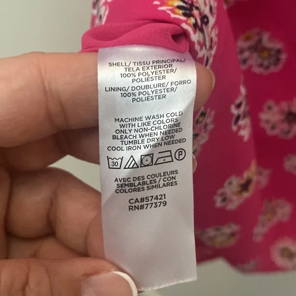 EUC Loft Petite Floral Sleeveless top - Picture 4 of 10